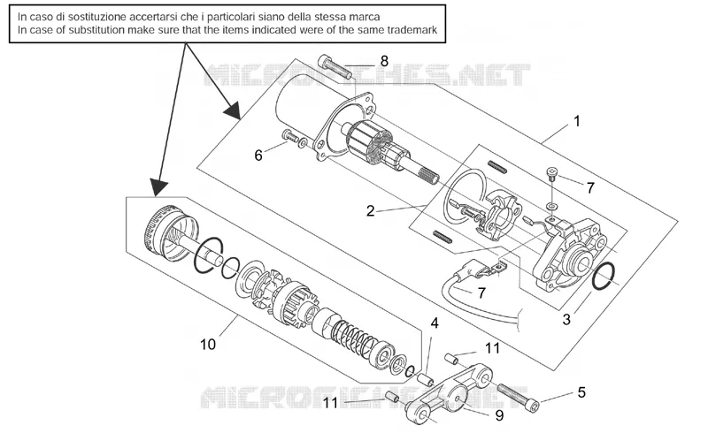 Motor arranque