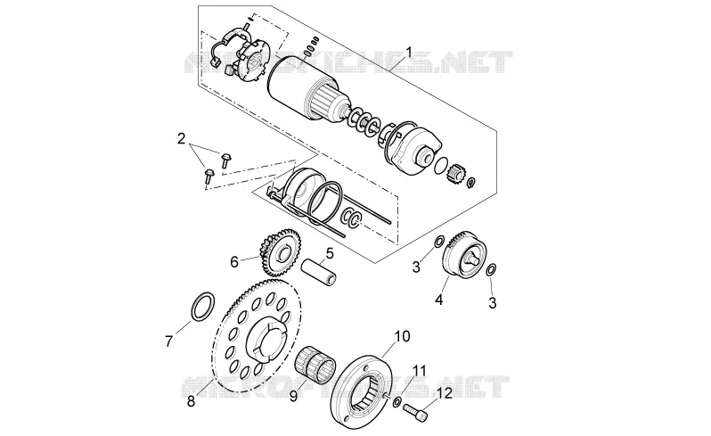 Motor arranque