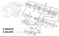 Eje secundario - 6 GEARS