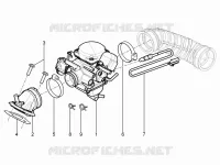 Carburador completo - Racord admisión