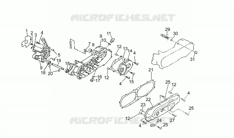 Tapas cárter motor