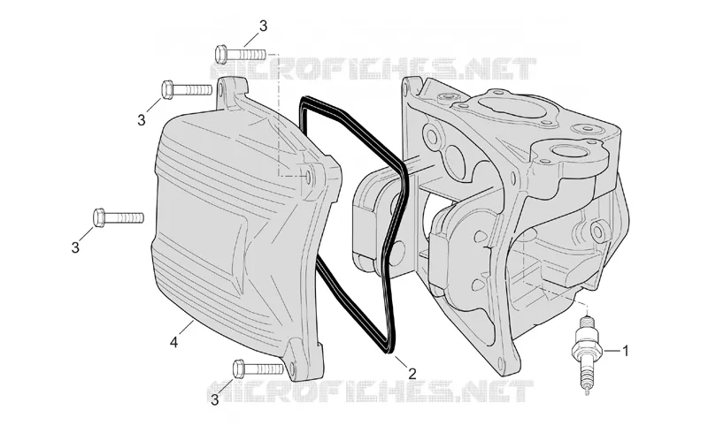 Tapa culata (Internal thermostat)