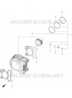Grupo cilindro-piston-eje de piston
