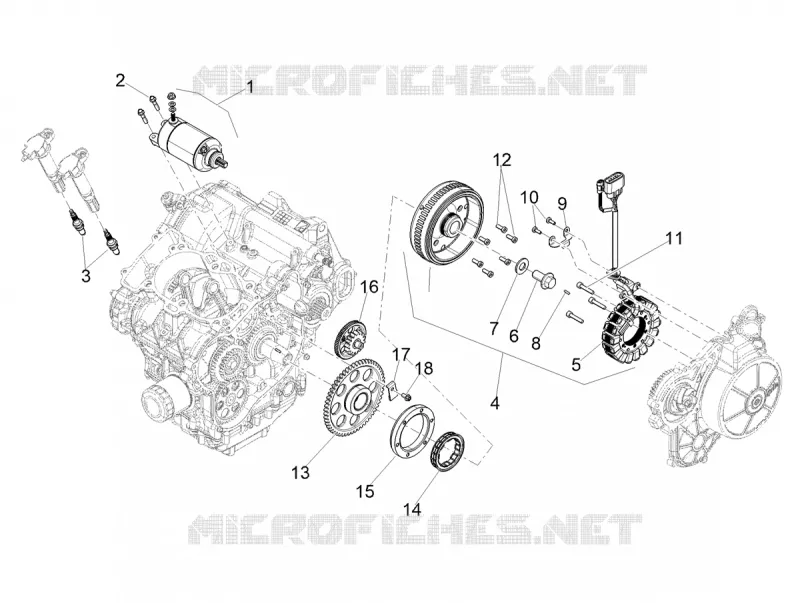 ENCENDIDO - VOLANTE - STATOR