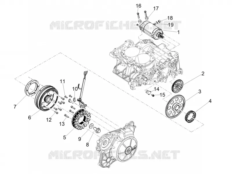 ENCENDIDO - VOLANTE - STATOR