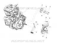MOTOR - PALANCA DE CAMBIOS - PIÑON