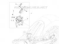 Rear brake caliper