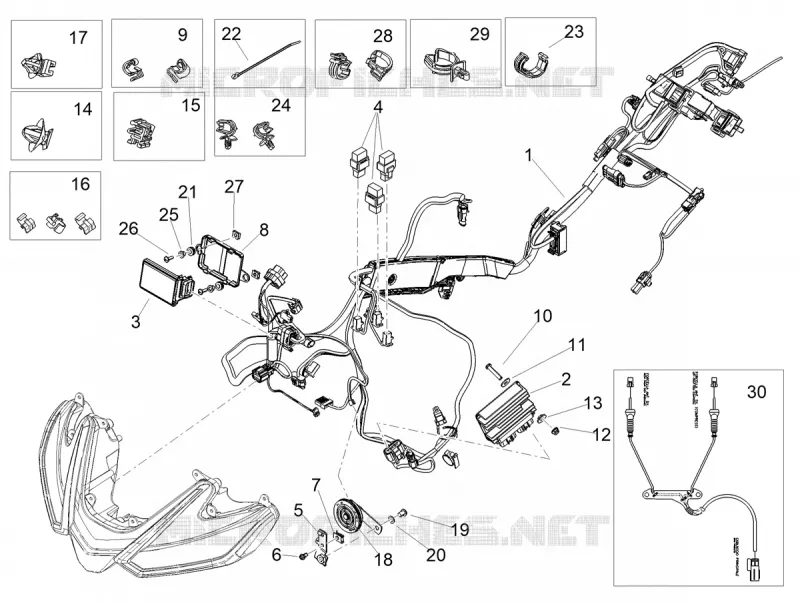 SISTEMA ELÉCTRICO DELANTERO