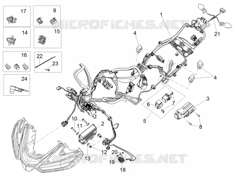 SISTEMA ELÉCTRICO DELANTERO