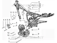 Motor y bastidor
