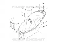 Alojamiento casco - Parte debajo sillìn