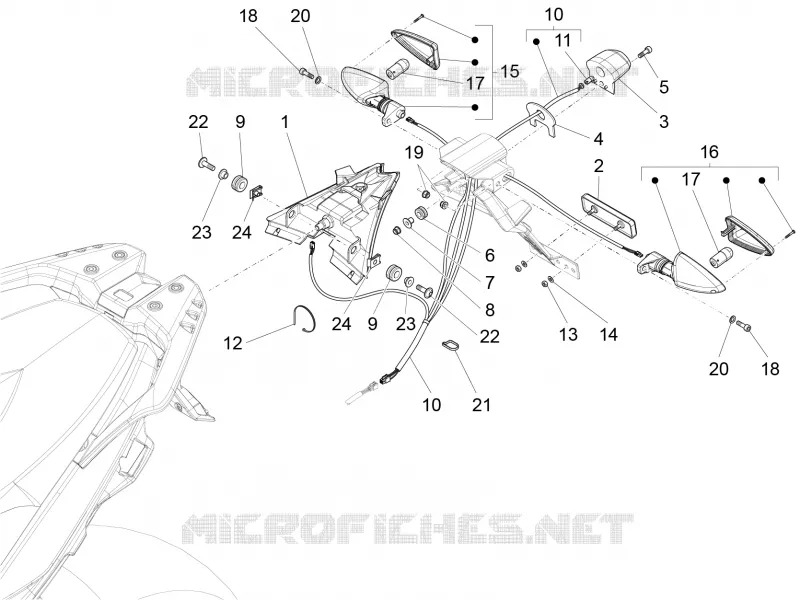 Faros traseros